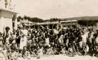 Детският плаж във Варна - 1935-36г.