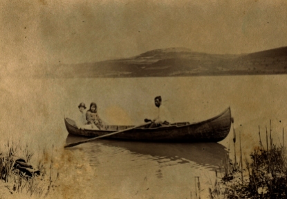1925 г. на езерото Гебедже