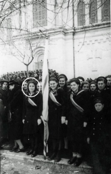 Абитуриентки от девическата гимназия във Варна 1946г. Graduates оf "Maria Louisa" Secondary School for Girls – city of Varna,1946