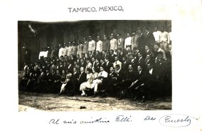 Postcard to Elissaveta from Ernesto Guerra, Tampico, Mexico